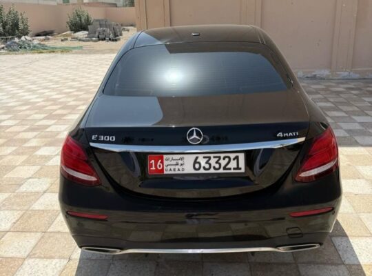 Mercedes E300 USA imported 2017 in good condition