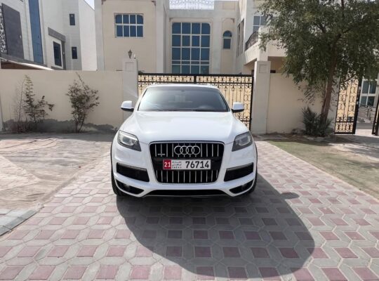 Audi Q7 S-Line 2010 Gcc in good condition
