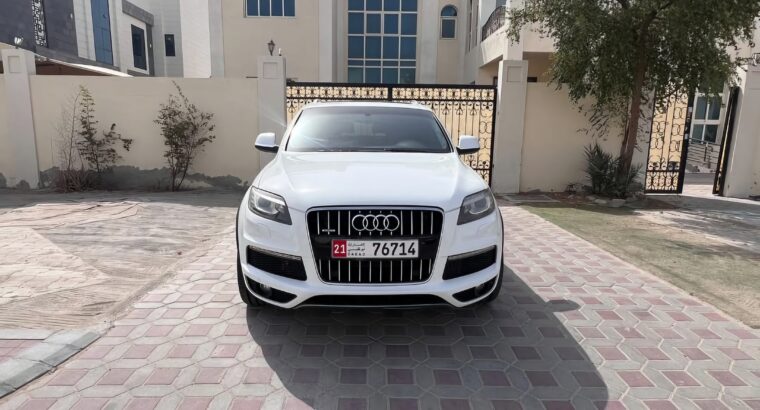 Audi Q7 S-Line 2010 Gcc in good condition
