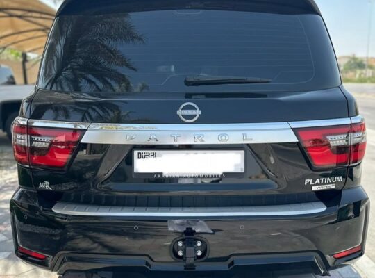 Nissan patrol platinum 2022 Gcc for sale