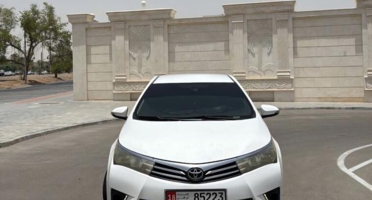 Toyota Corolla 2.0 Se+ Gcc 2015 for sale