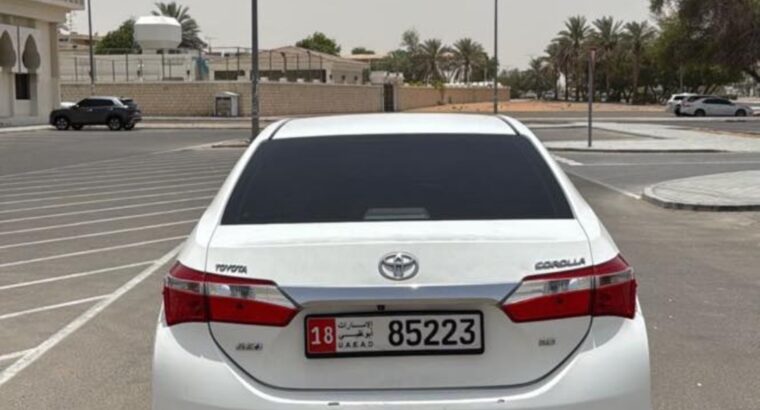 Toyota Corolla 2.0 Se+ Gcc 2015 for sale