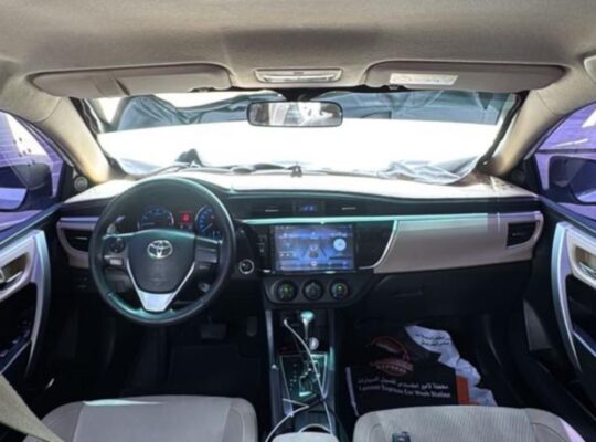 Toyota Corolla 2.0 Se+ Gcc 2015 for sale