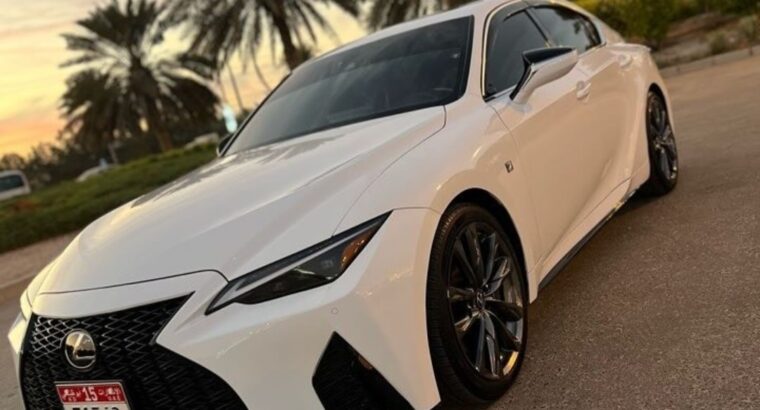 Lexus Is350F sport 2022 USA imported