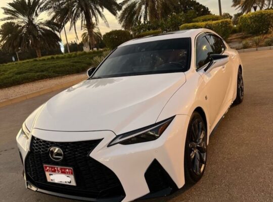 Lexus Is350F sport 2022 USA imported