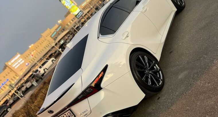 Lexus Is350F sport 2022 USA imported