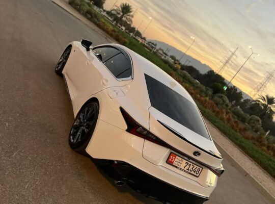 Lexus Is350F sport 2022 USA imported