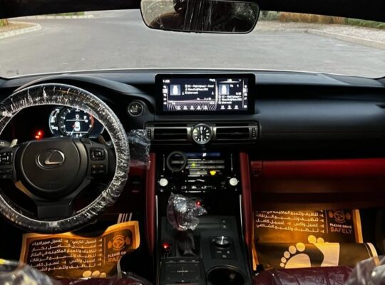 Lexus Is350F sport 2022 USA imported