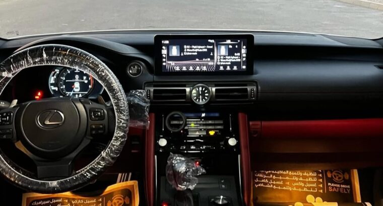 Lexus Is350F sport 2022 USA imported