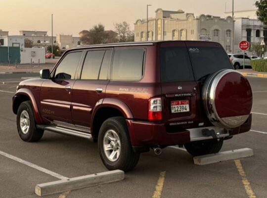 Nissan patrol super safari 2002 Gcc