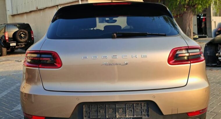 Porsche Macan S 2016 Gcc full option