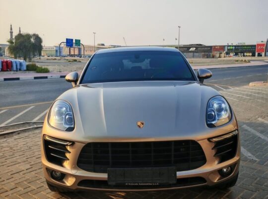 Porsche Macan S 2016 Gcc full option