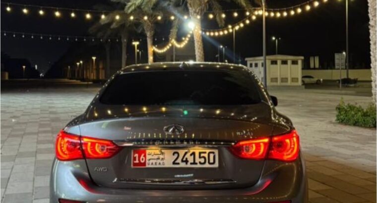 Infiniti Q50 luxury 2014 in good condition AWD