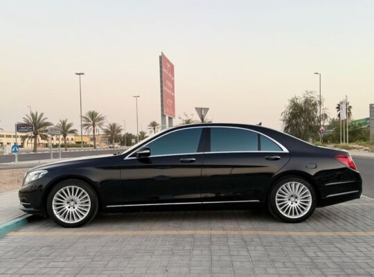 Mercedes S500 fully loaded 2018 imported