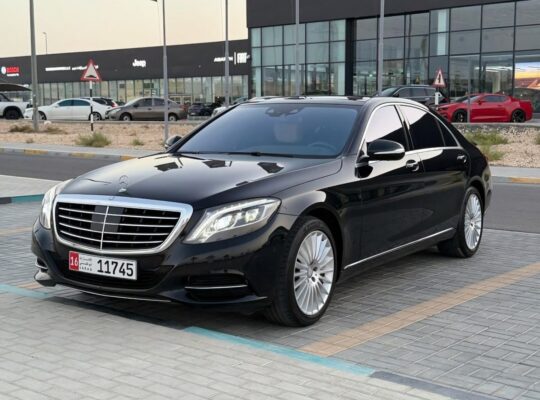 Mercedes S500 fully loaded 2018 imported