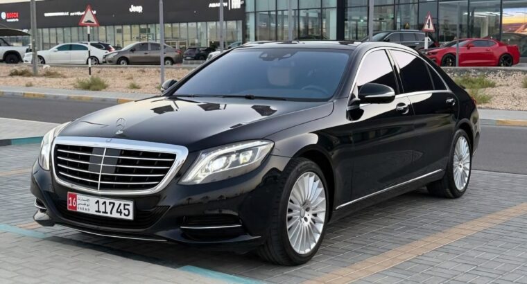 Mercedes S500 fully loaded 2018 imported