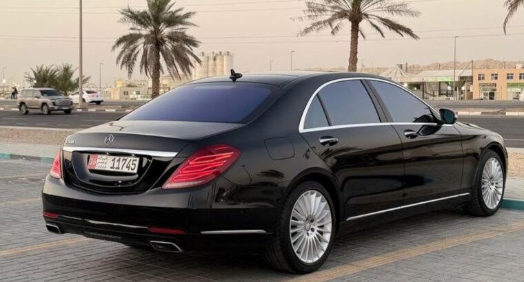 Mercedes S500 fully loaded 2018 imported