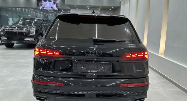Audi Q7 S line 2025 Gcc fully loaded
