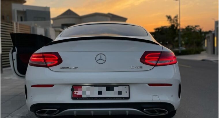 Mercedes C43 AMG coupe 2017 Gcc