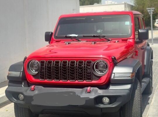 Jeep wrangler 2024 Gcc for sale