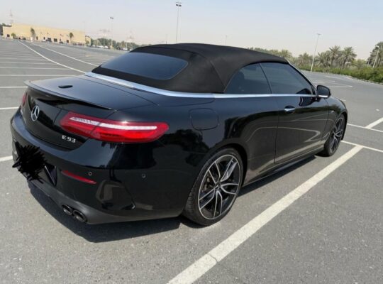 Mercedes E53 Coupe AMG 2019 USA imported
