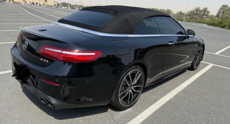 Mercedes E53 Coupe AMG 2019 USA imported