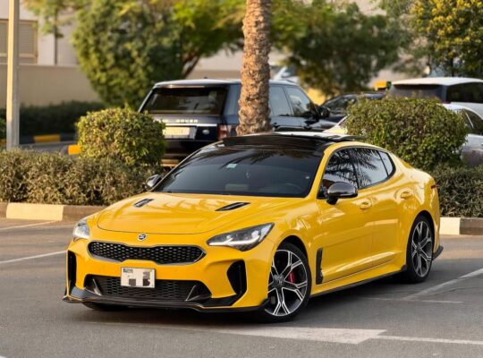 Kia Stinger GT 2018 Gcc full option for sale