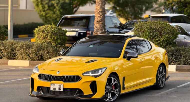 Kia Stinger GT 2018 Gcc full option for sale