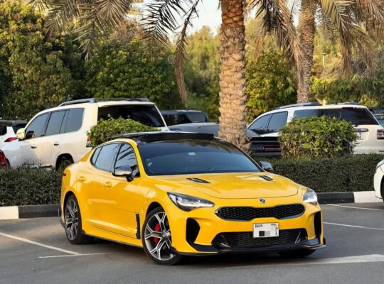 Kia Stinger GT 2018 Gcc full option for sale