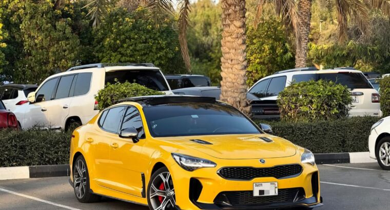 Kia Stinger GT 2018 Gcc full option for sale