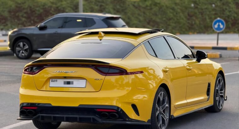 Kia Stinger GT 2018 Gcc full option for sale