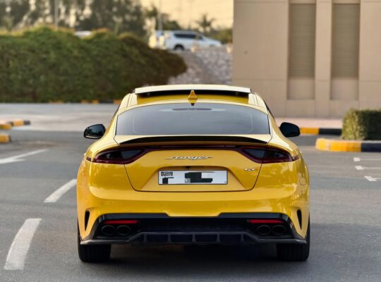 Kia Stinger GT 2018 Gcc full option for sale