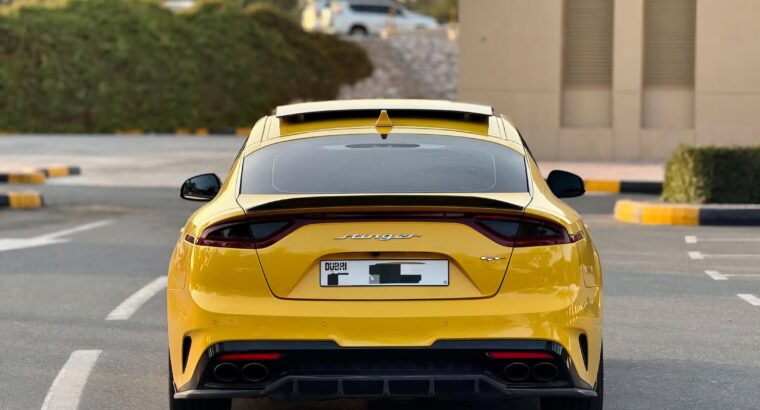 Kia Stinger GT 2018 Gcc full option for sale