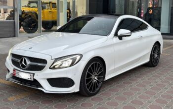 Mercedes C200 coupe 2017 Gcc