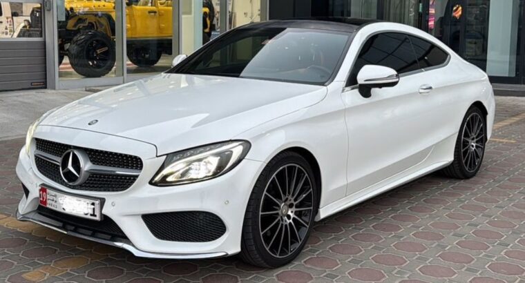 Mercedes C200 coupe 2017 Gcc