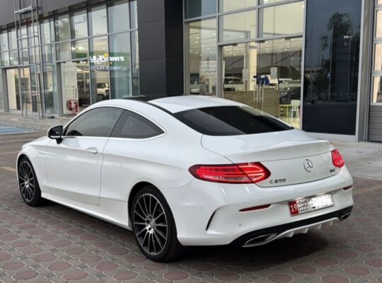 Mercedes C200 coupe 2017 Gcc