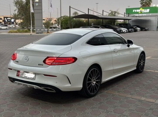 Mercedes C200 coupe 2017 Gcc
