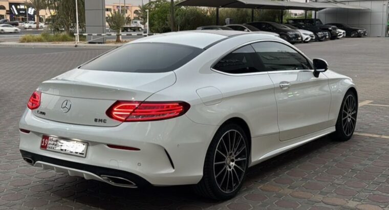 Mercedes C200 coupe 2017 Gcc