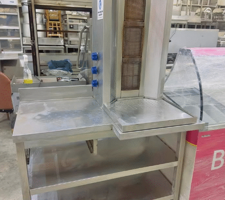 Table top shawarma with table for sale