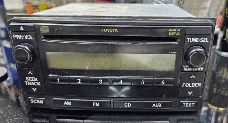 Toyota Stereo Original For Sale