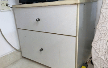 Two-Drawer Side Table for Sale