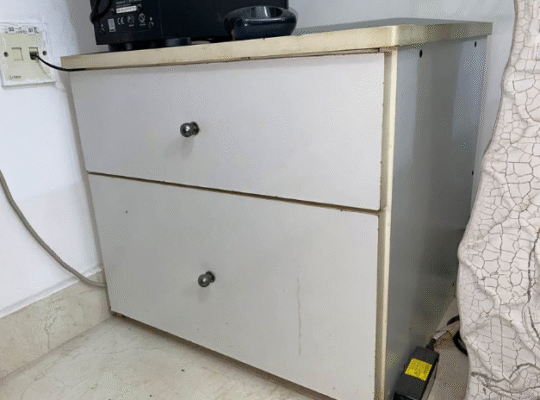 Two-Drawer Side Table for Sale