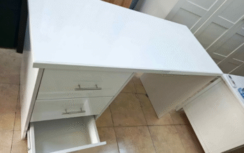White Office Desk For Sale