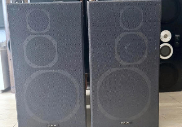 High quality coral classic speaker pair for sale