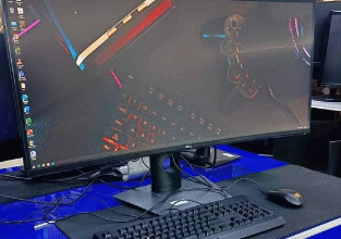 38 inch curved monitor 4k for sale