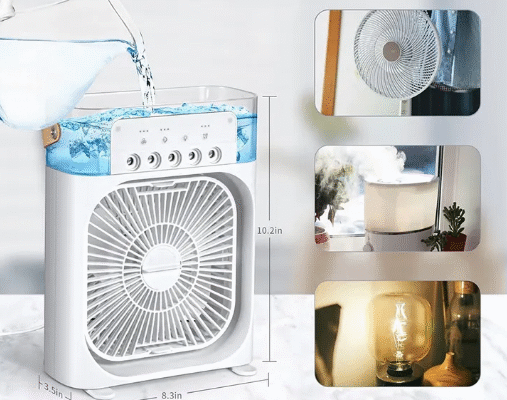 Rechargble fan ac for sale