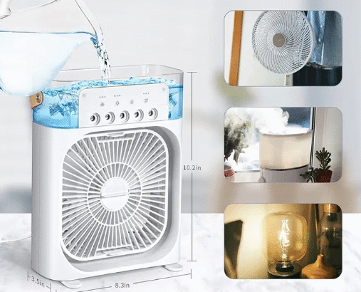 Rechargble fan ac for sale