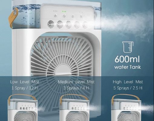 Rechargble fan ac for sale