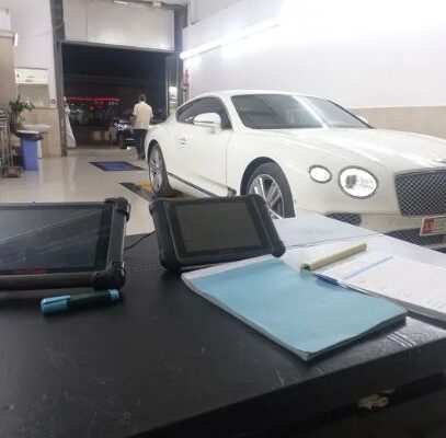 فحص متنقل للسيارات بالكمبيوتر