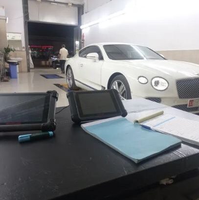 فحص متنقل للسيارات بالكمبيوتر